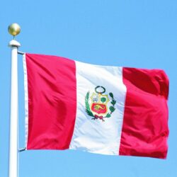 The flag of Peru HD Wallpapers