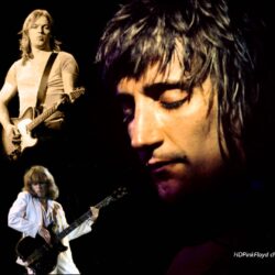 David Gilmour with Rod Stewart and John Paul Jones