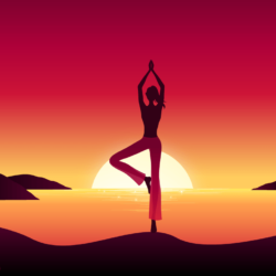 DaPinoGraphics » Yoga Girl by Sunset Wallpapers