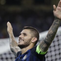 Download 4k wallpapers Internazionale, Mauro Icardi, match, Seria