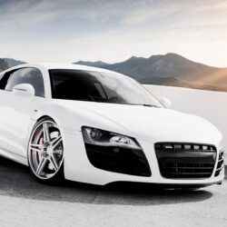 Audi R8 Wallpapers White