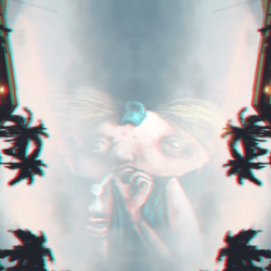 Hey Arnold!, Sky, Palm trees, Anaglyph 3D, Drugs Wallpapers HD
