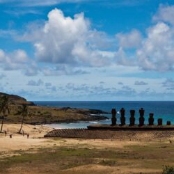 Easter Island Statues. Android wallpapers for free