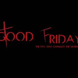 Good Friday with black backgrounds wishes image