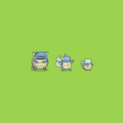 Wartortle, Squirtle, Blastoise