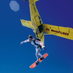Skysurfing for Coke