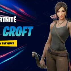 Lara Croft Fortnite wallpapers