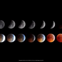 Total Lunar Eclipse of 2010 Space Wallpapers