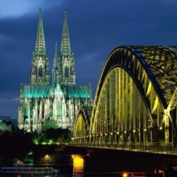 Free Bridge To Gothic Church Wallpapers, Free Bridge To Gothic