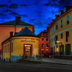 supernatural iphone wallpapers street in the town of uppsala sweden