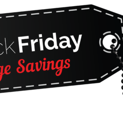 Black Friday Huge Savings Tag Clipart Image