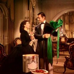 Vivien Leigh … Scarlett O’Hara and Clark Gable … Rhett Butler