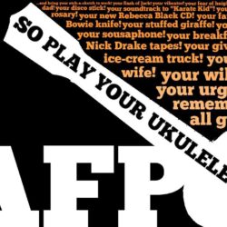 Typography lyrics amanda palmer ukulele anthem wallpapers