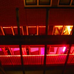 Red lights in the Red Light District