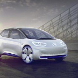 Wallpapers Volkswagen I.D, Electric Cars, 2017 Cars, 4K, Automotive