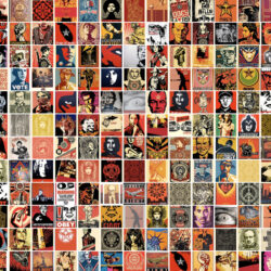 Obey Giant Collage Wallpapers