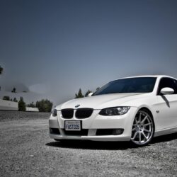 BMW E90 3 Series White Car wallpapers