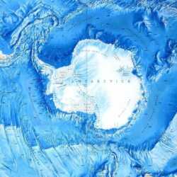 Download wallpapers Antarctica, eternal ice, South Pole, oceans