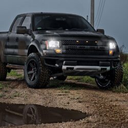 Black Ford Raptor 3 Widescreen Wallpapers