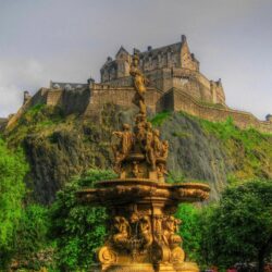 Edinburgh Castle Scotland 2880 x 1800 Retina Display Wallpapers