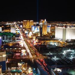 Las Vegas Strip City Night Lighting Wallpapers Ultra Hd