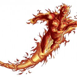 Pix For > Marvel Human Torch Wallpapers