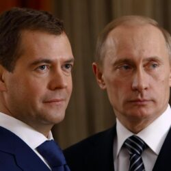 Wallpapers Vladimir Putin Dmitry Medvedev President Celebrities