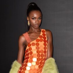 Leomie Anderson over the moon to see Rihanna in her designs