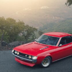 cars, trees, Toyota Celica, old cars, vehicles, Toyota :: Wallpapers