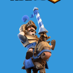 The Blue Prince Clash Royale Games iPhone Wallpapers