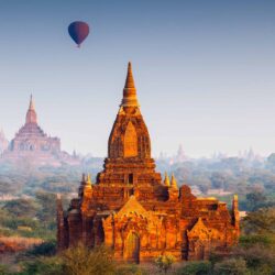 Buddhist Temples Bagan Myanmar UHD 4K Wallpapers