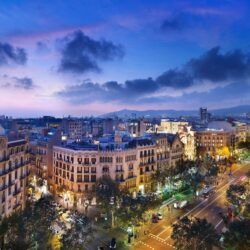 Barcelona At Night wallpapers – wallpapers free download