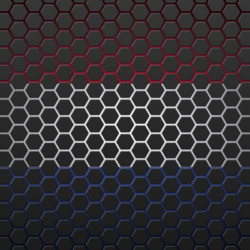 Netherlands flag with hexagons wallpapers