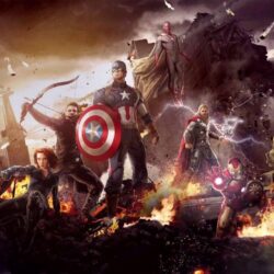 Marvel’s The Avengers With Animated Fire Live Wallpapers [1080p HD