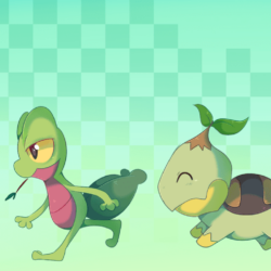 With all the talk about the new starters, I realized that Chespin is