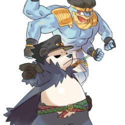 Fanart] Pangoro Kujo and Star Machamp [JoJo x Pokémon] : anime