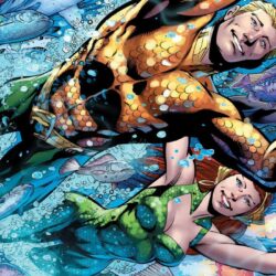 Aquaman and Mera wallpapers