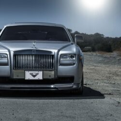 2014 Vorsteiner Rolls Royce Ghost Silver Wallpapers