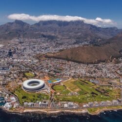 Cityscapes Landscapes Stadium Cape Town Table Mountain Wallpapers