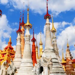 Download Wallpapers Buildings, Myanmar, Burma, Pagoda