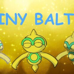 Shiny Baltoy in Pokemon Black 2 after 4,093 random encounters