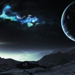 Tyler young artwork outer space planets wallpapers