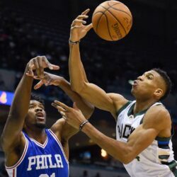 Joel Embiid tops Giannis Antetokounmpo in first meeting