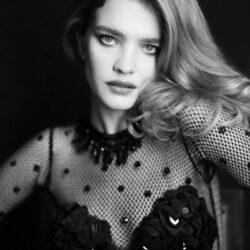 Natalia Vodianova Charms for Mathieu Cesar in Elle China Cover Story