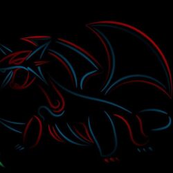 Tribal Salamence Inverted by Shadowy