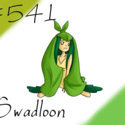Pokemon Gijinka Project 541 Swadloon by JinchuurikiHunter