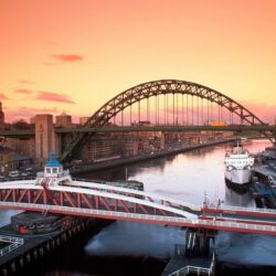 Bridges: Untitled Le Tyne United Kingdom Newcastle Swing Bridge