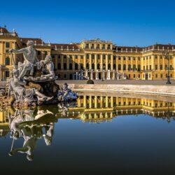 Sculptures Austria Palace Schonbrunn Palace Vienna Cities