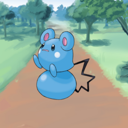 298 Street Pokeball Azurill n Ruriri