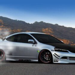 Drifting Acura RSX HD Wallpapers